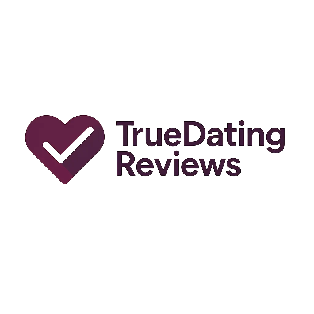 Logo for True Dating Reviews, providing honest reviews of top dating sites.